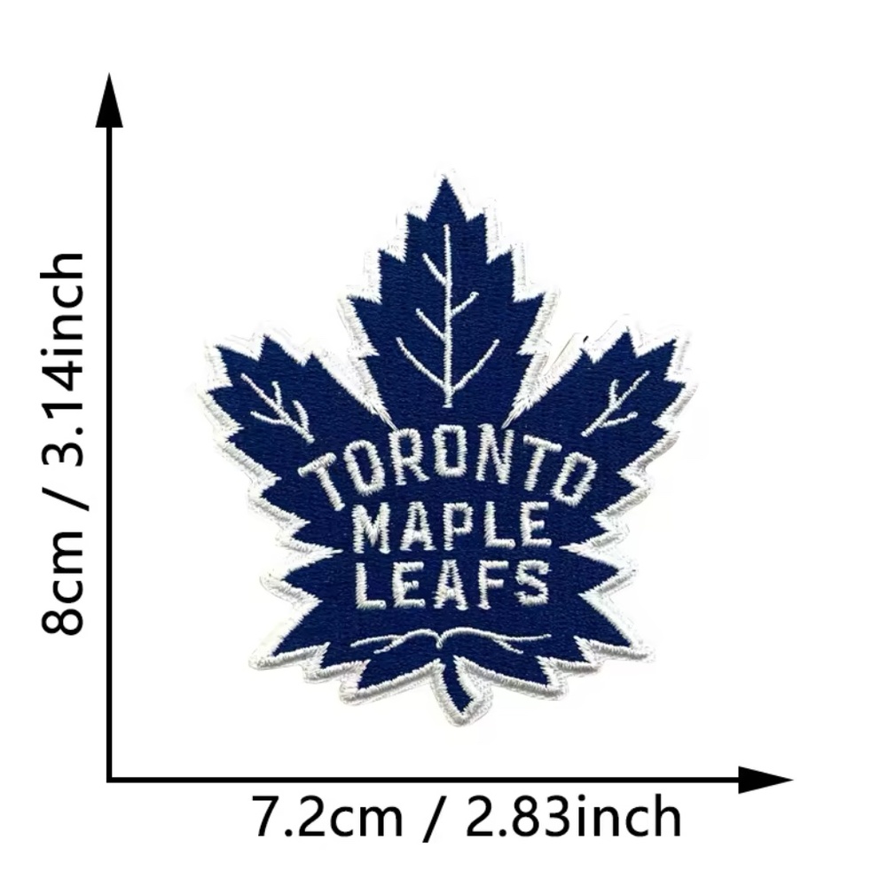 Toronto Maple Leafs NHL Patches DIY HOCKEY All Teams Embroidered Canada